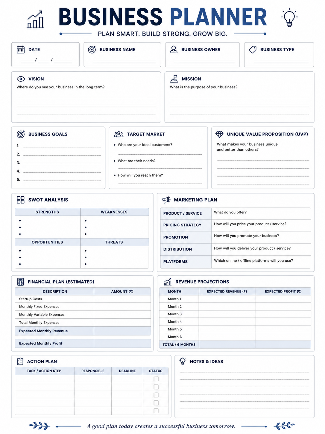 Business Planner preview
