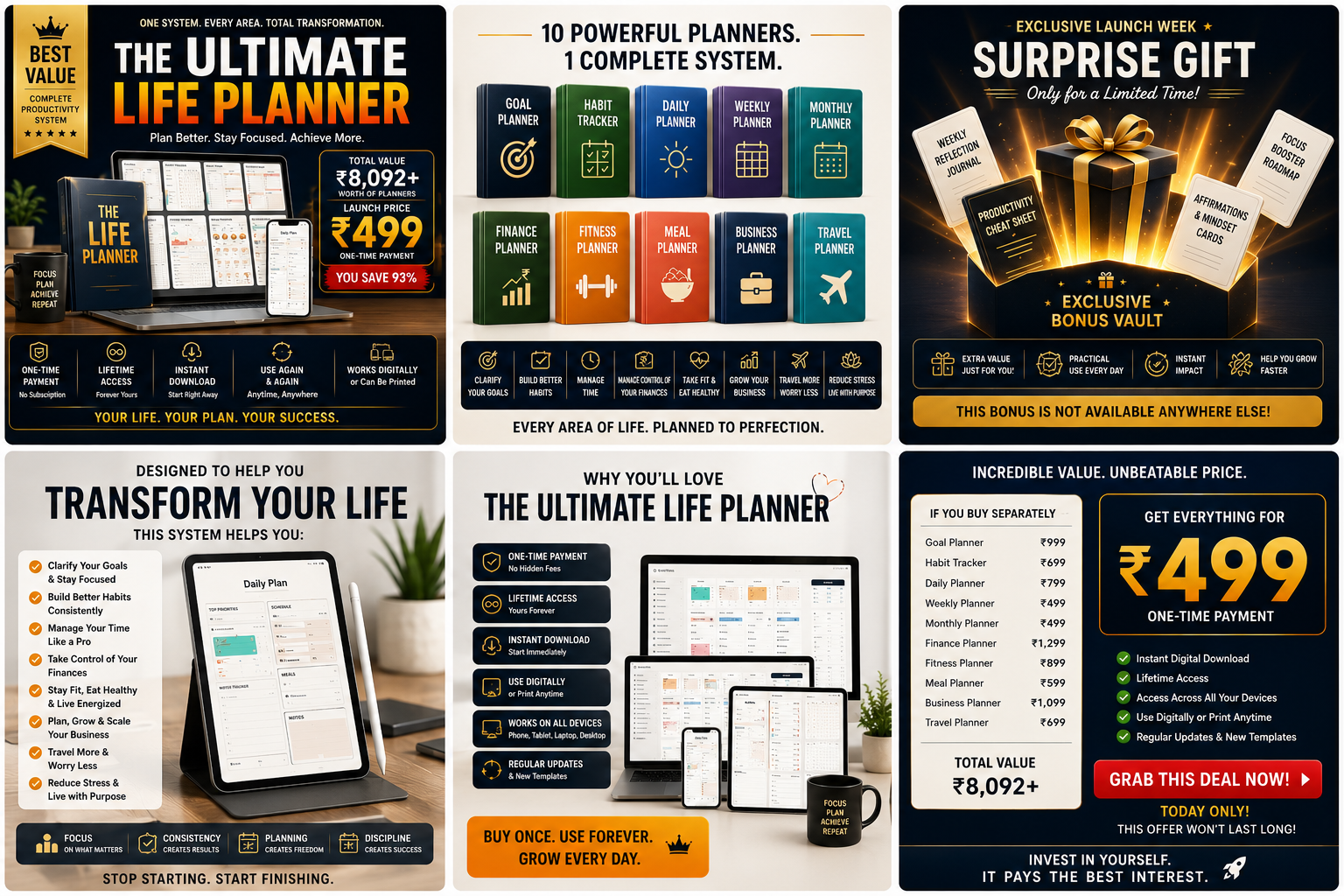 Ultimate Life Mastery Planner - Image 2