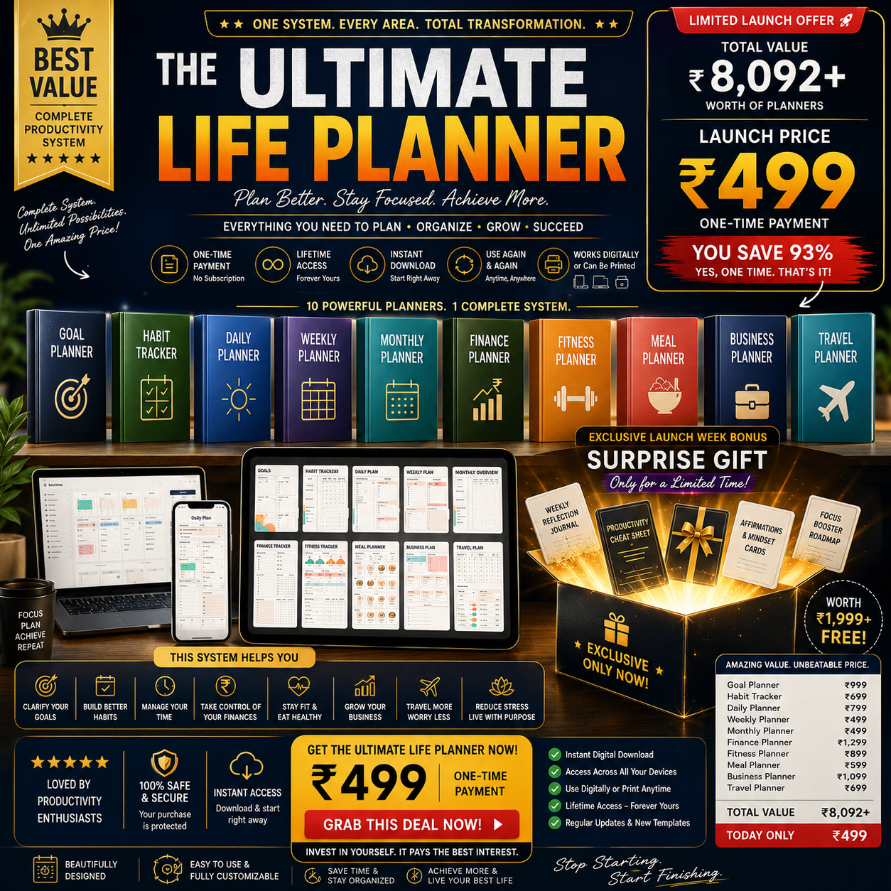 Ultimate Life Mastery Planner